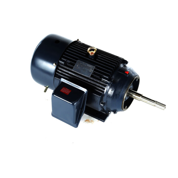 Close-Coupled Pump Motor, 20 HP, 3 Ph, 60 Hz, 575 V, 1800 RPM, 256JP Frame, TEFC