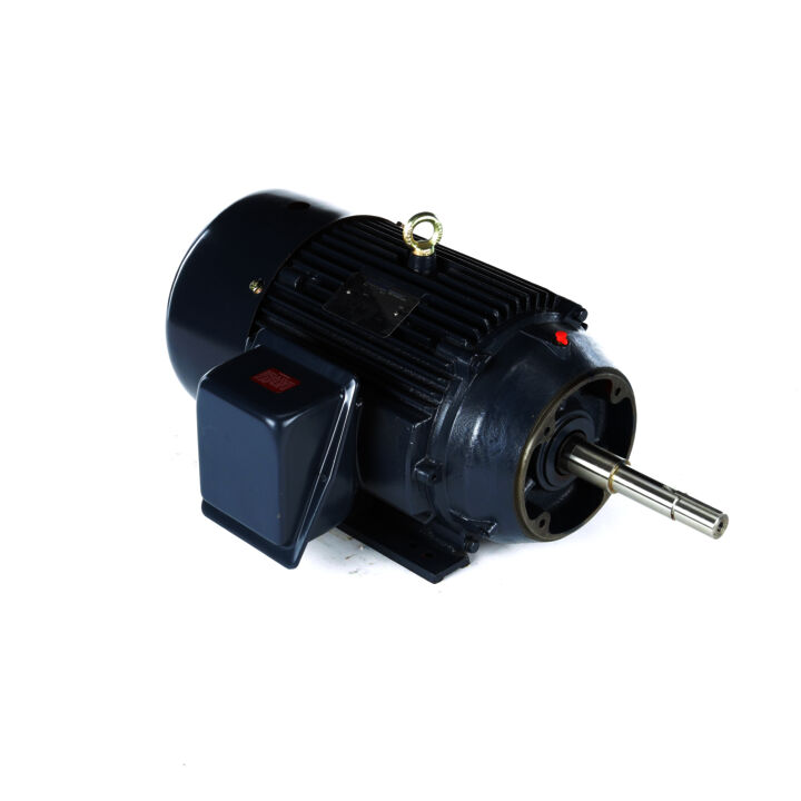 Close-Coupled Pump Motor, 20 HP, 3 Ph, 60 Hz, 575 V, 3600 RPM, 256JP Frame, TEFC