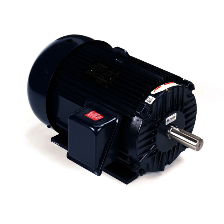 General Purpose Motor, 20 & 20 HP, 3 Ph, 60 & 50 Hz, 230/460 & 190/380 V, 1800 & 1500 RPM, 256T Frame, TEFC