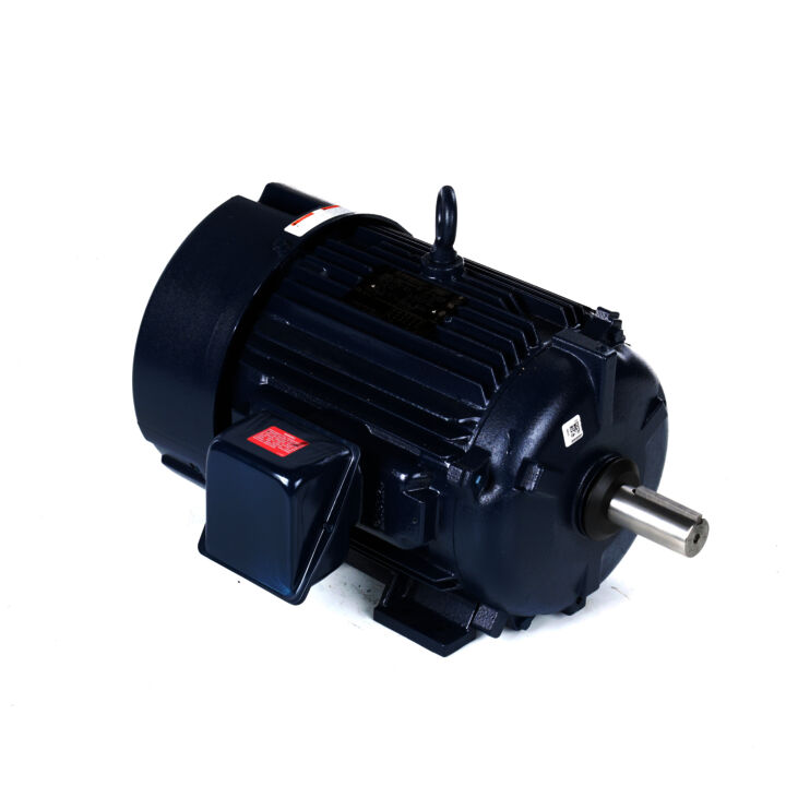 General Purpose Motor, 7.50 & 5 HP, 3 Ph, 60 & 50 Hz, 230/460 & 190/380 V, 900 & 750 RPM, 256T Frame, TEFC