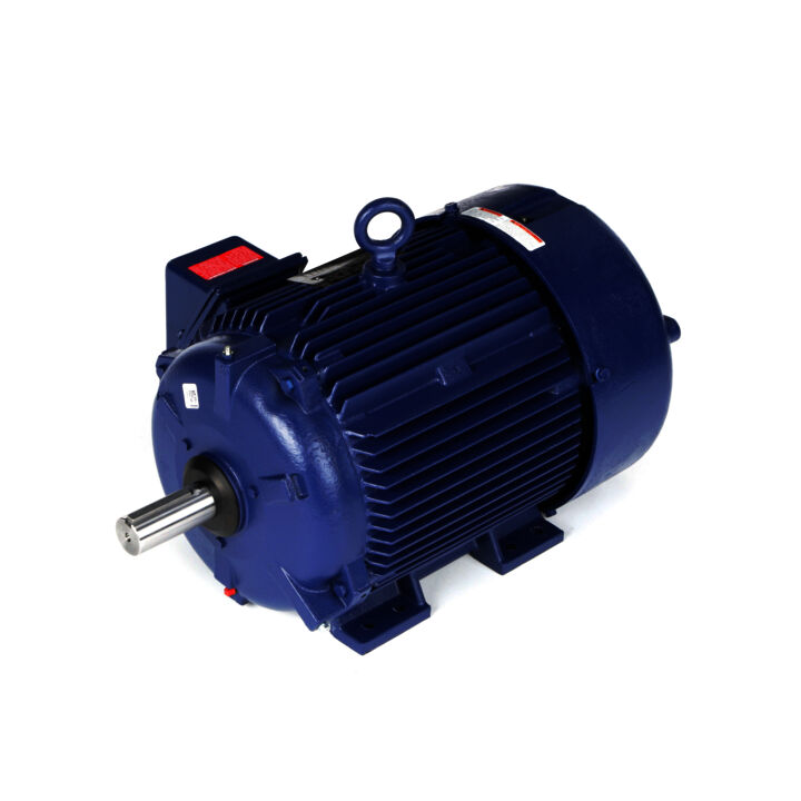 Severe Duty Motor, 20 & 15 HP, 3 Ph, 60 & 50 Hz, 230/460 & 190/380 V, 1800 & 1500 RPM, 256T Frame, TEFC