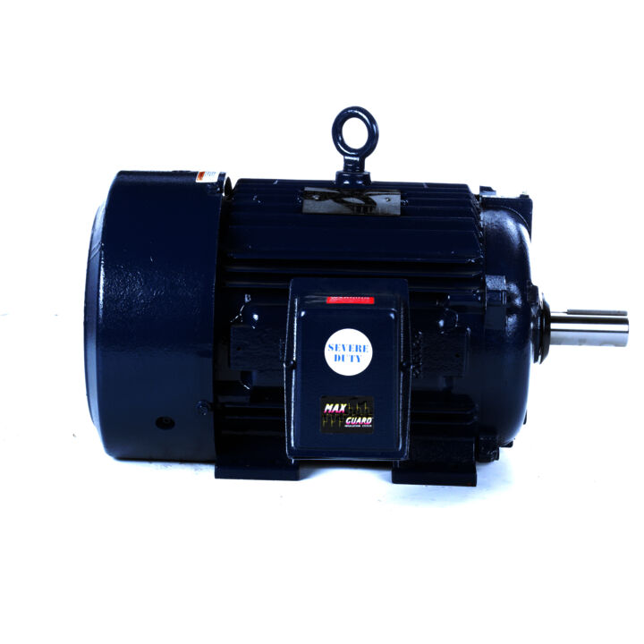 Severe Duty Motor, 20 HP, 3 Ph, 60 Hz, 230/460 V, 3600 RPM, 256T Frame, TEFC