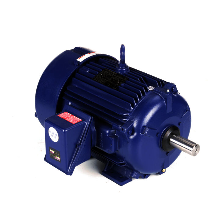 Severe Duty Motor, 20 HP, 3 Ph, 60 Hz, 460 V, 3600 RPM, 256T Frame, TEFC