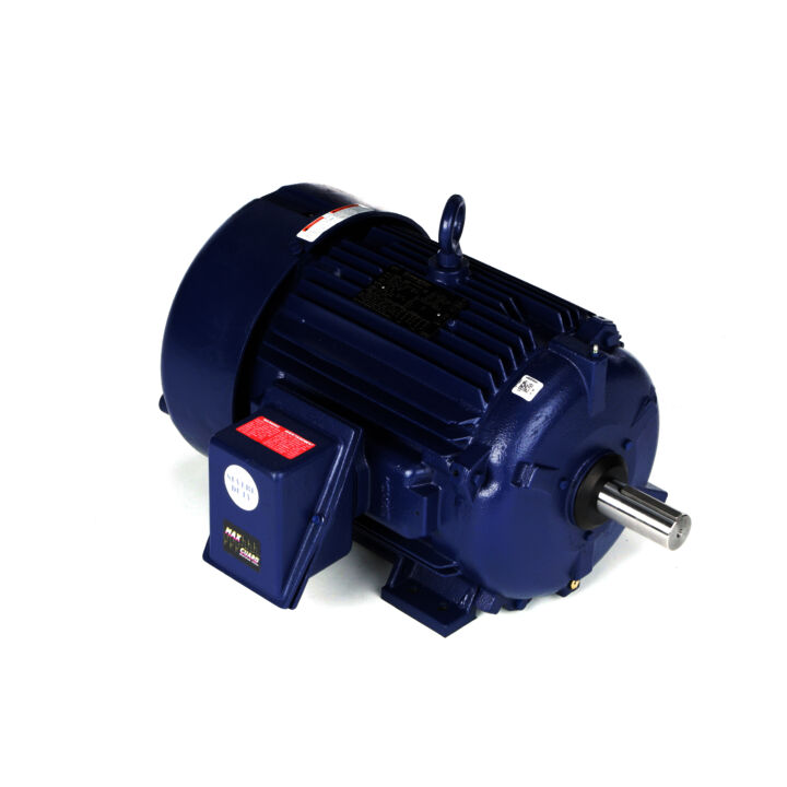 Severe Duty Motor, 20 HP, 3 Ph, 60 Hz, 230/460 V, 1800 RPM, 256T Frame, TEFC