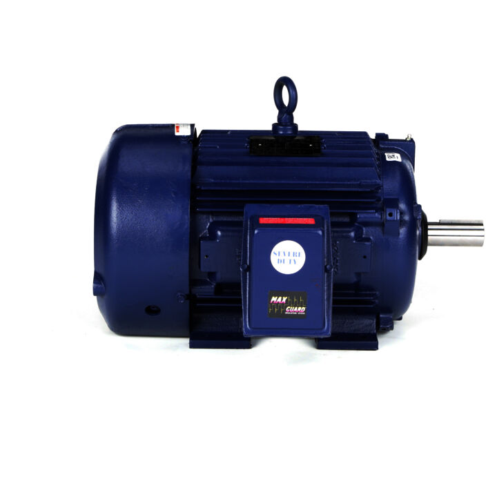 Severe Duty Motor, 20 HP, 3 Ph, 60 Hz, 460 V, 1800 RPM, 256T Frame, TEFC