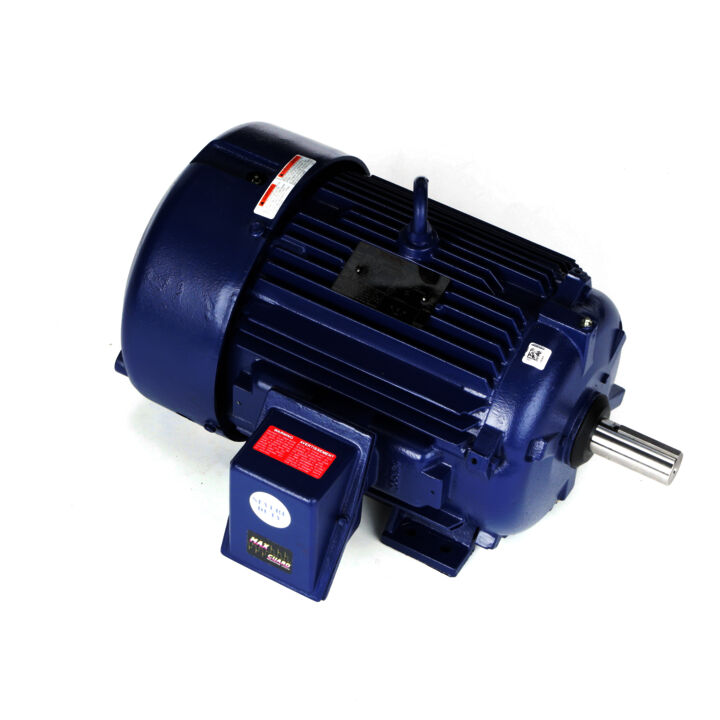 Severe Duty Motor, 20 HP, 3 Ph, 60 Hz, 460 V, 1800 RPM, 256T Frame, TEFC