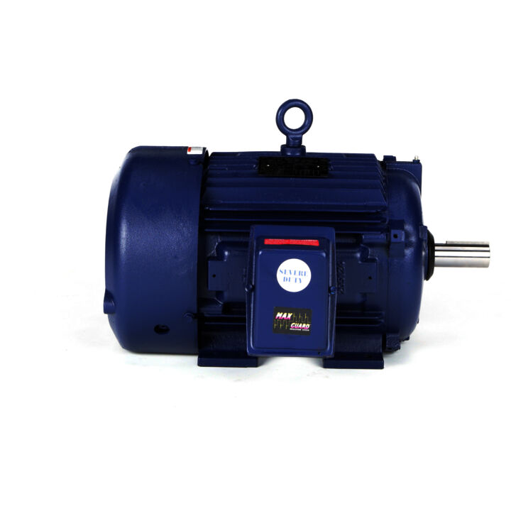 Severe Duty Motor, 10 HP, 3 Ph, 60 Hz, 230/460 V, 1200 RPM, 256T Frame, TEFC