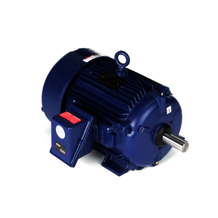 Severe Duty Motor, 10 HP, 3 Ph, 60 Hz, 230/460 V, 1200 RPM, 256T Frame, TEFC