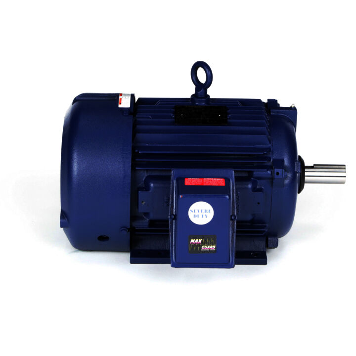 Severe Duty Motor, 10 HP, 3 Ph, 60 Hz, 460 V, 1200 RPM, 256T Frame, TEFC