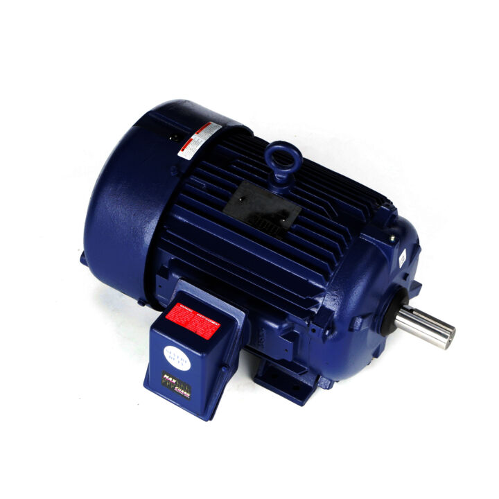 Severe Duty Motor, 10 HP, 3 Ph, 60 Hz, 230/460 V, 1200 RPM, 256T Frame, TEFC