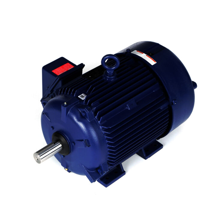 Severe Duty Motor, 10 HP, 3 Ph, 60 Hz, 460 V, 1200 RPM, 256T Frame, TEFC