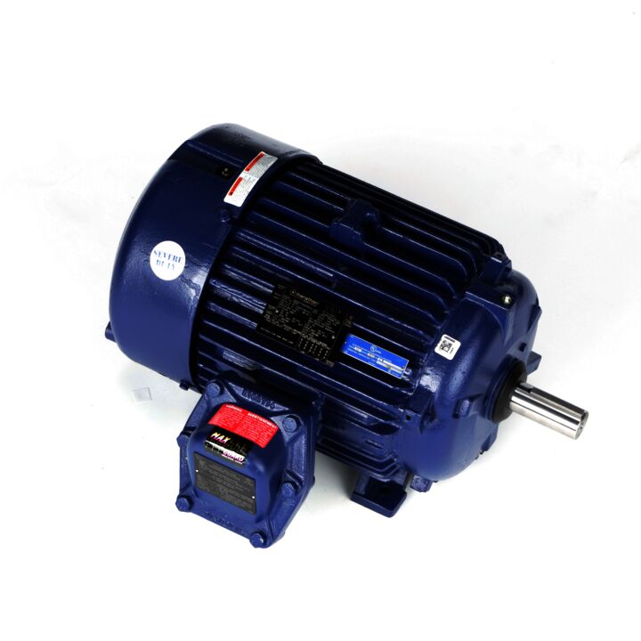 Explosion Proof Motor, 20 & 15 HP, 3 Ph, 60 & 50 Hz, 230/460 & 190/380 V, 3600 & 3000 RPM, 256T Frame, EPFC