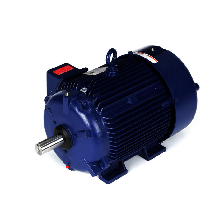 Multispeed Motor, 15 & 3.75 HP, 3 Ph, 60 & 60 Hz, 460 & 460 V, 1800 & 1800 RPM, 256T Frame, TEFC