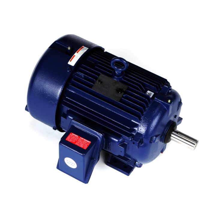 Multispeed Motor, 15 & 3.75 HP, 3 Ph, 60 & 60 Hz, 460 & 460 V, 1800 & 1800 RPM, 256T Frame, TEFC