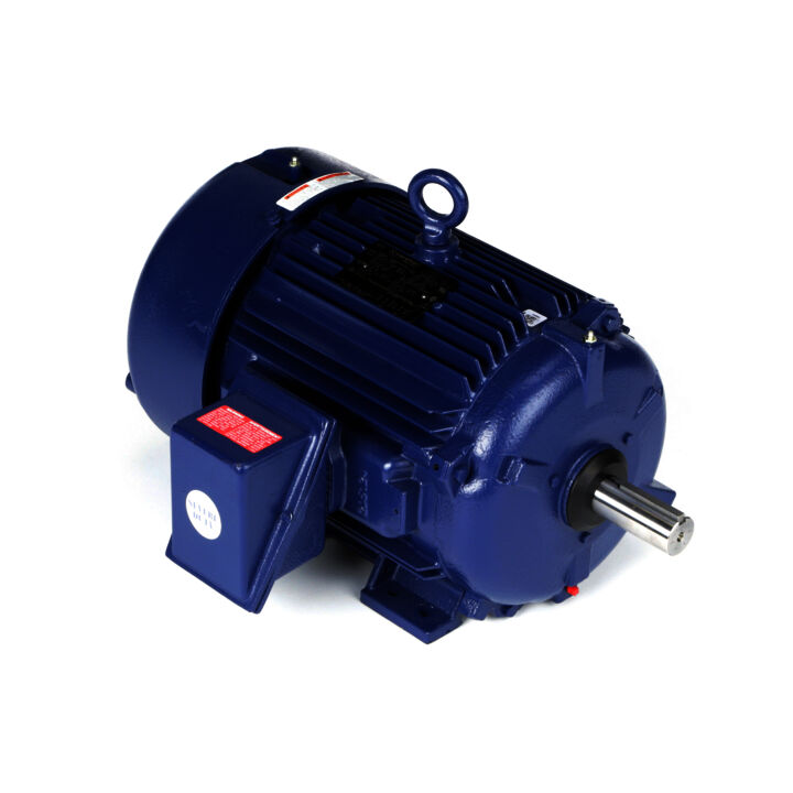 Multispeed Motor, 15 & 3.75 HP, 3 Ph, 60 & 60 Hz, 460 & 460 V, 1800 & 1800 RPM, 256T Frame, TEFC