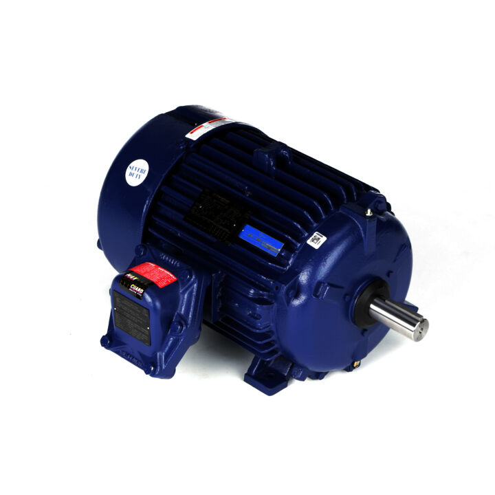 Explosion Proof Motor, 20 & 15 HP, 3 Ph, 60 & 50 Hz, 230/460 & 190/380 V, 3600 & 3000 RPM, 256T Frame, EPFC