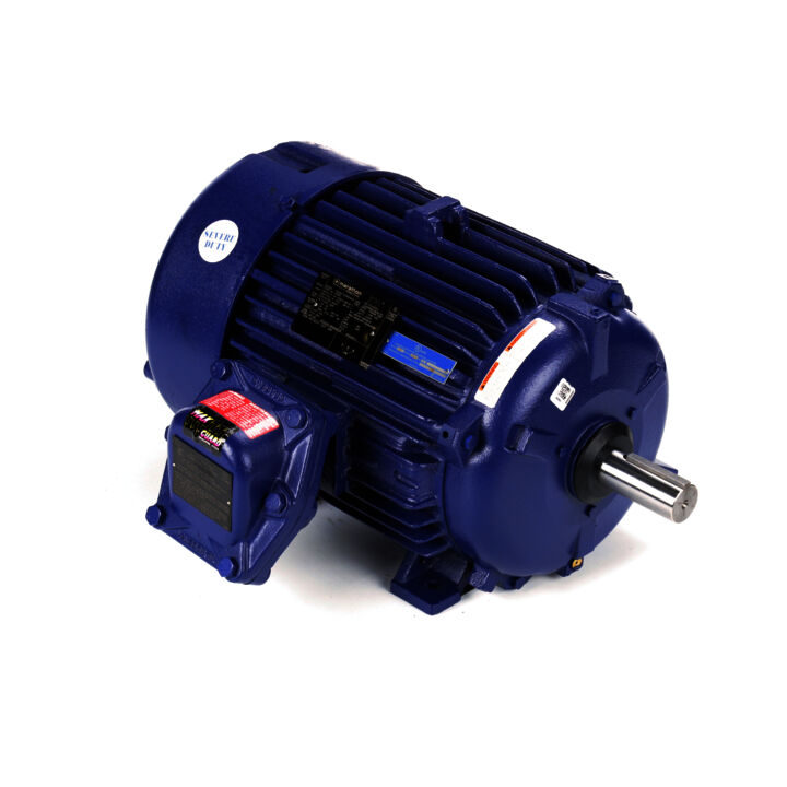 Explosion Proof Motor, 20 HP, 3 Ph, 60 Hz, 575 V, 1800 RPM, 256T Frame, EPFC