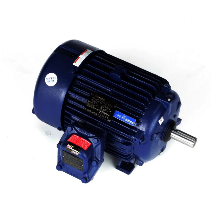 Explosion Proof Motor, 20 & 15 HP, 3 Ph, 60 & 50 Hz, 230/460 & 190/380 V, 1800 & 1500 RPM, 256T Frame, EPFC