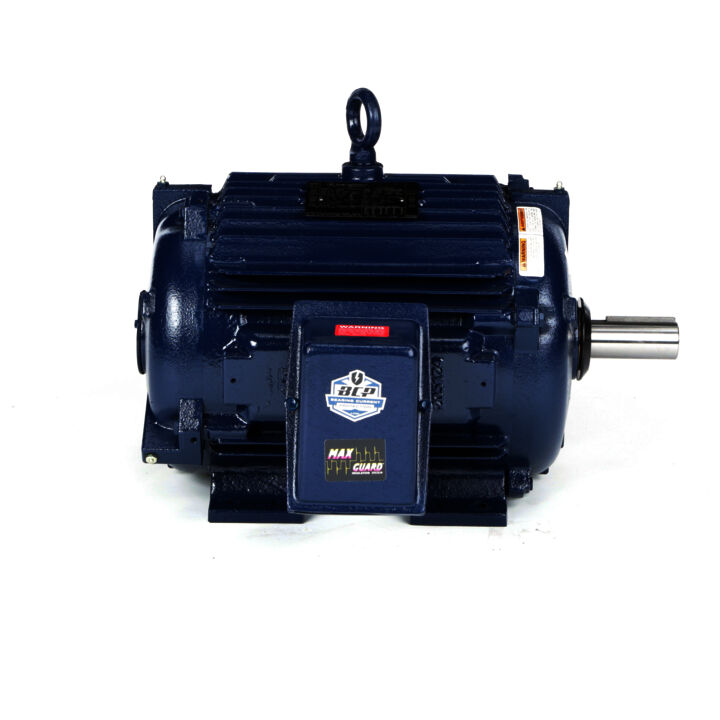 Severe Duty Motor, 20 & 15 HP, 3 Ph, 60 & 50 Hz, 230/460 & 190/380 V, 1800 & 1500 RPM, 256TV Frame, TEAO
