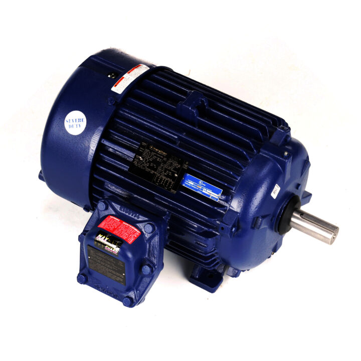 Explosion Proof Motor, 10 & 7.50 HP, 3 Ph, 60 & 50 Hz, 230/460 & 190/380 V, 1200 & 1000 RPM, 256T Frame, EPFC