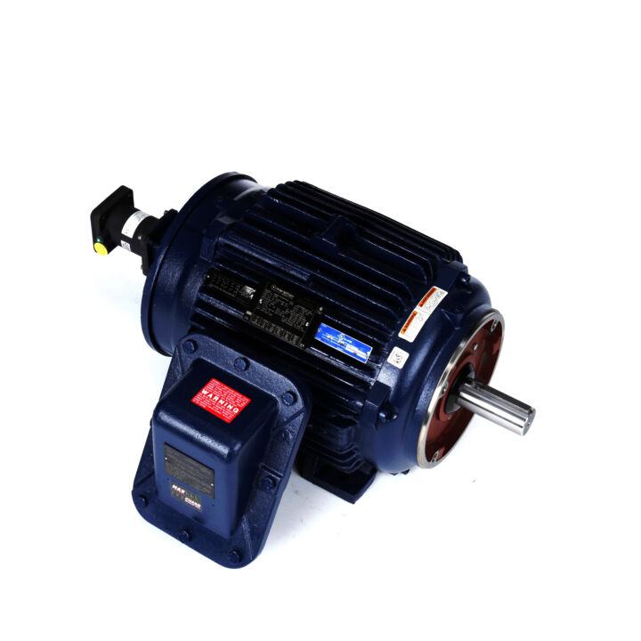 Explosion Proof Motor, 20 HP, 3 Ph, 60 Hz, 230/460 V, 1800 RPM, 284TC Frame, EPNV