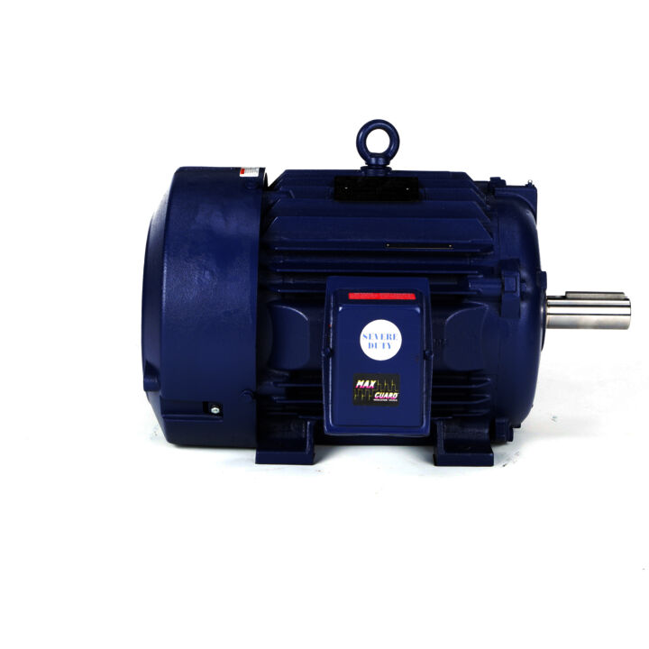 Severe Duty Motor, 25 HP, 3 Ph, 60 Hz, 460 V, 1800 RPM, 284T Frame, TEFC