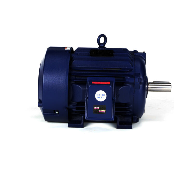 Severe Duty Motor, 15 HP, 3 Ph, 60 Hz, 460 V, 1200 RPM, 284T Frame, TEFC