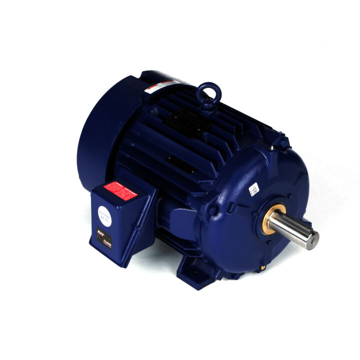 Severe Duty Motor, 15 HP, 3 Ph, 60 Hz, 460 V, 1200 RPM, 284T Frame, TEFC