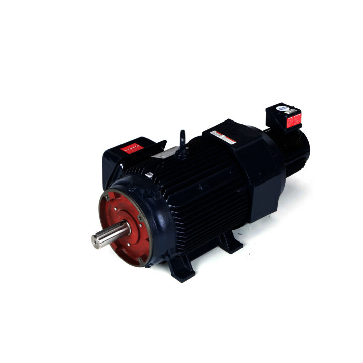 Encoder Motor, 25 HP, 3 Ph, 60 Hz, 230/460 V, 1800 RPM, 284TC Frame, TEBC-AXIAL