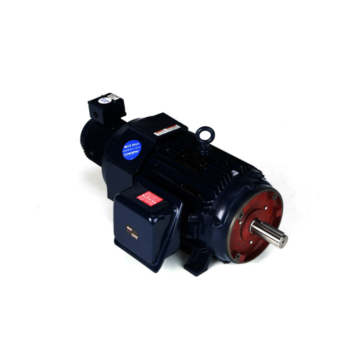 Encoder Motor, 25 HP, 3 Ph, 60 Hz, 230/460 V, 1800 RPM, 284TC Frame, TEBC-AXIAL