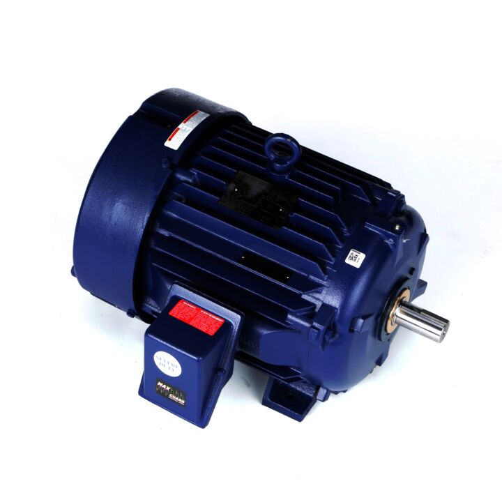 Severe Duty Motor, 25 HP, 3 Ph, 60 Hz, 460 V, 3600 RPM, 284TS Frame, TEFC