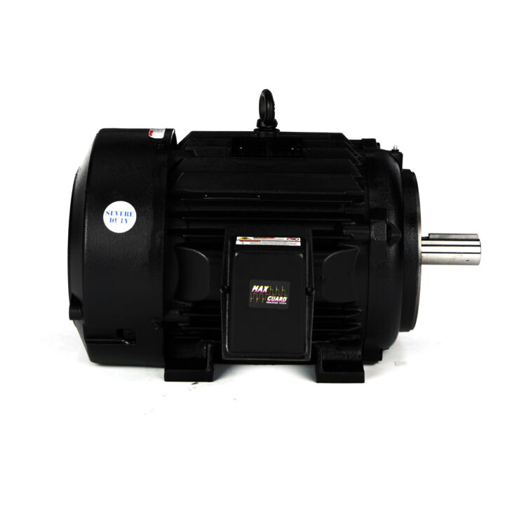 Fan & Blower Motor, 25 HP, 3 Ph, 120 Hz, 460 V, 1800 RPM, 284TC Frame, TEFC