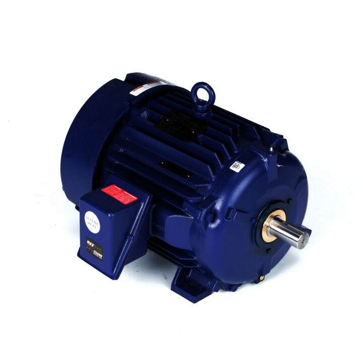 Severe Duty Motor, 25 HP, 3 Ph, 60 Hz, 460 V, 3600 RPM, 284TS Frame, TEFC