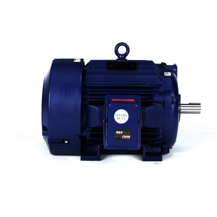 Severe Duty Motor, 25 HP, 3 Ph, 60 Hz, 460 V, 3600 RPM, 284TS Frame, TEFC