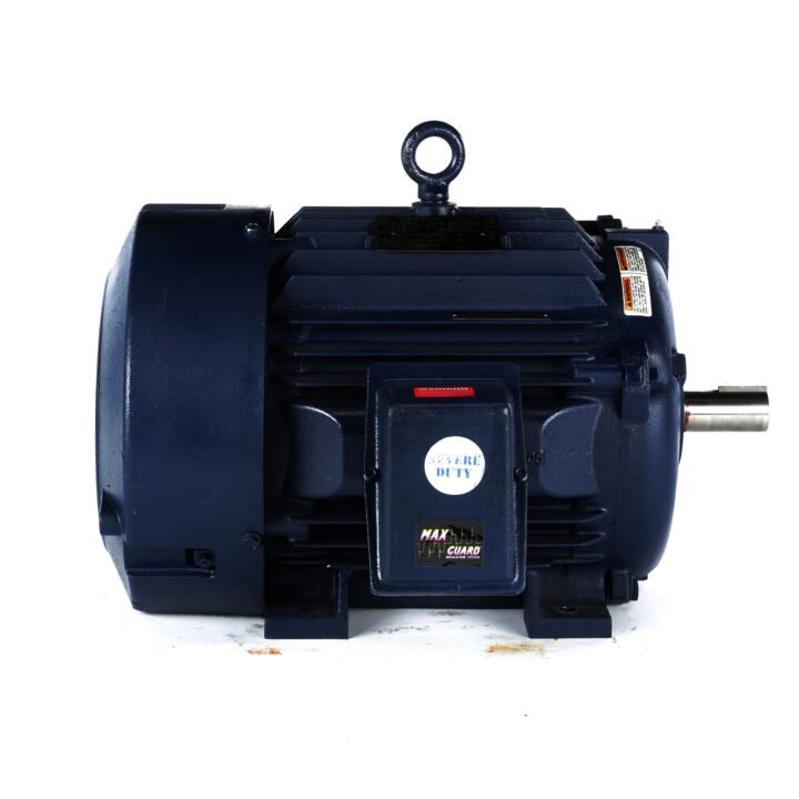 Severe Duty Motor, 25 HP, 3 Ph, 60 Hz, 575 V, 3600 RPM, 284TS Frame, TEFC