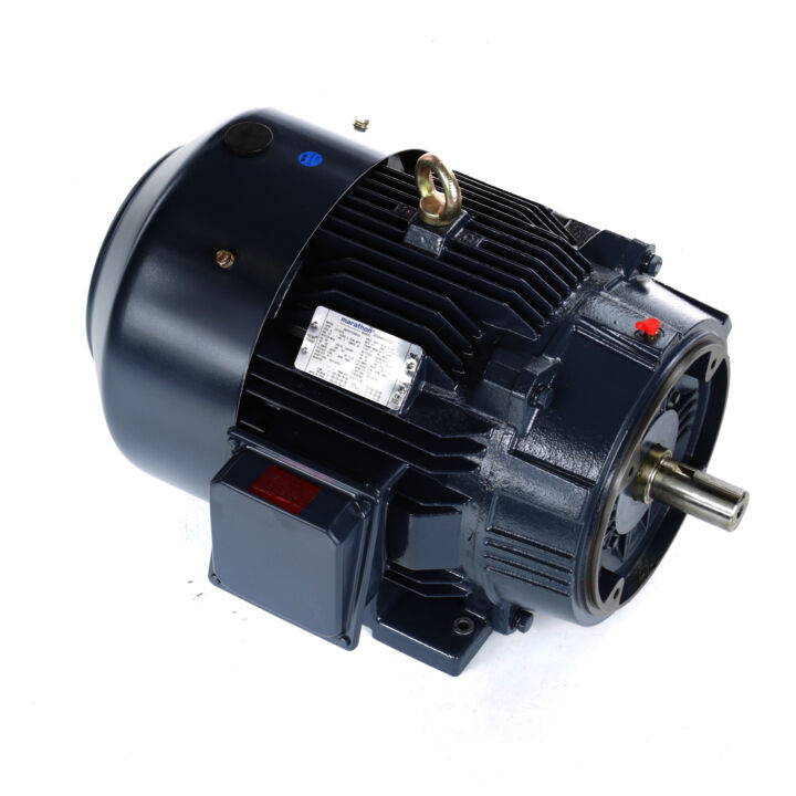 General Purpose Motor, 25 & 20 HP, 3 Ph, 60 & 50 Hz, 230/460 & 190/380 V, 3600 & 3000 RPM, 284TSC Frame, TEFC