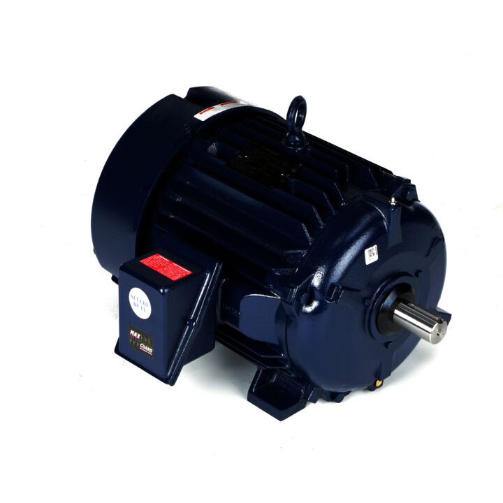 Severe Duty Motor, 25 HP, 3 Ph, 60 Hz, 460 V, 3600 RPM, 284TS Frame, TEFC