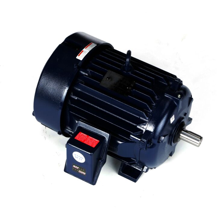 Severe Duty Motor, 25 HP, 3 Ph, 60 Hz, 460 V, 3600 RPM, 284TS Frame, TEFC