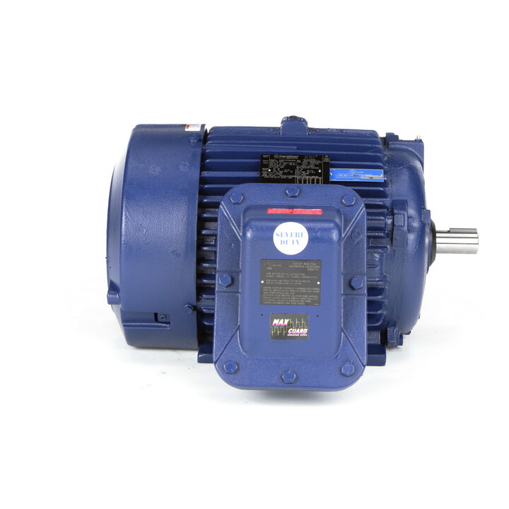 Explosion Proof Motor, 25 & 20 HP, 3 Ph, 60 & 50 Hz, 230/460 & 190/380 V, 3600 & 3000 RPM, 284TS Frame, EPFC