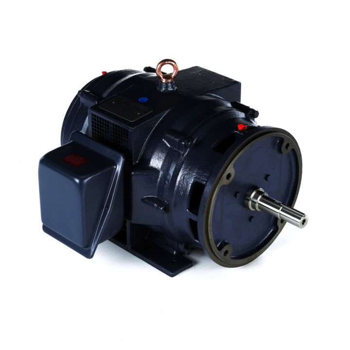 Close-Coupled Pump Motor, 30 HP, 3 Ph, 60 Hz, 575 V, 3600 RPM, 284JM Frame, DP