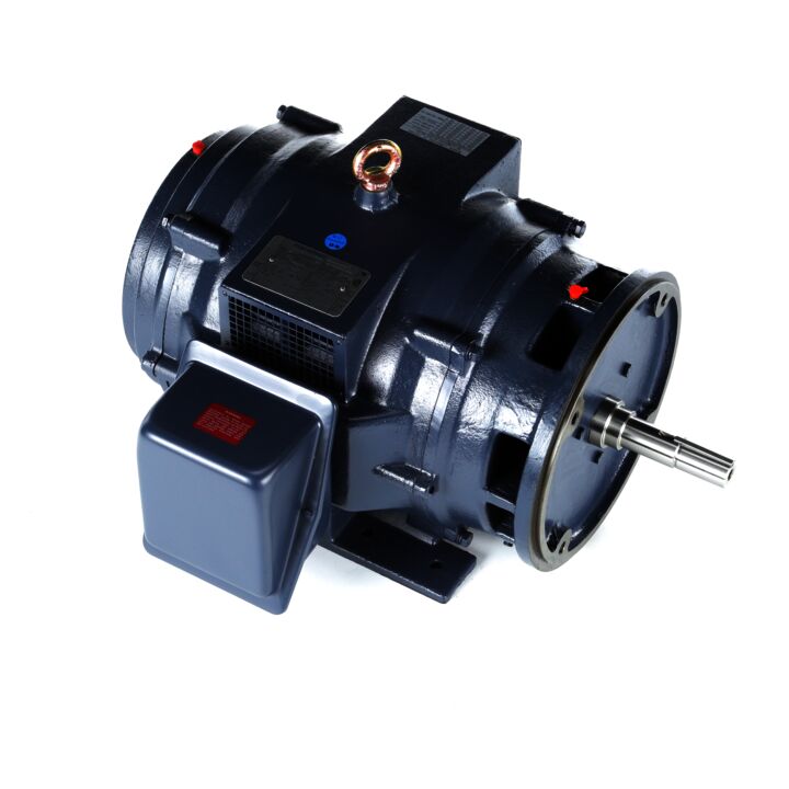 Close-Coupled Pump Motor, 30 HP, 3 Ph, 60 Hz, 575 V, 3600 RPM, 284JM Frame, DP