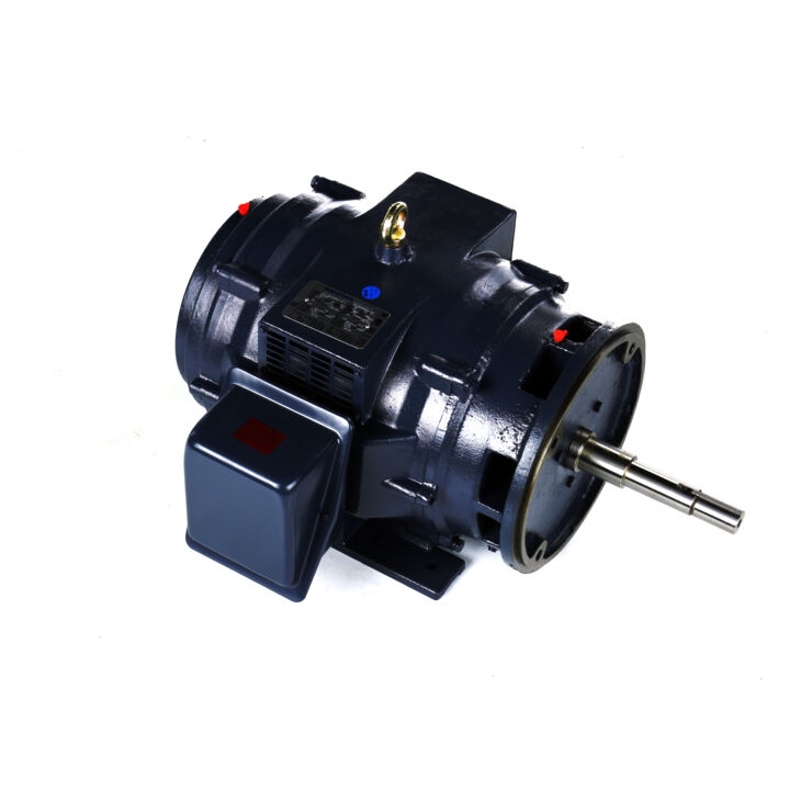 Close-Coupled Pump Motor, 30 & 25 HP, 3 Ph, 60 & 50 Hz, 230/460 & 190/380 V, 3600 & 3000 RPM, 284JP Frame, DP