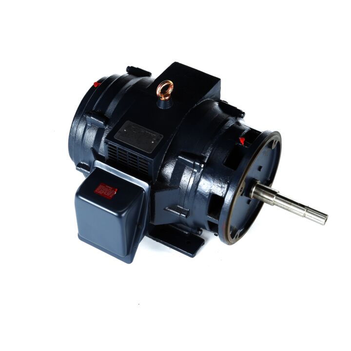 Close-Coupled Pump Motor, 30 HP, 3 Ph, 60 Hz, 575 V, 3600 RPM, 284JP Frame, DP