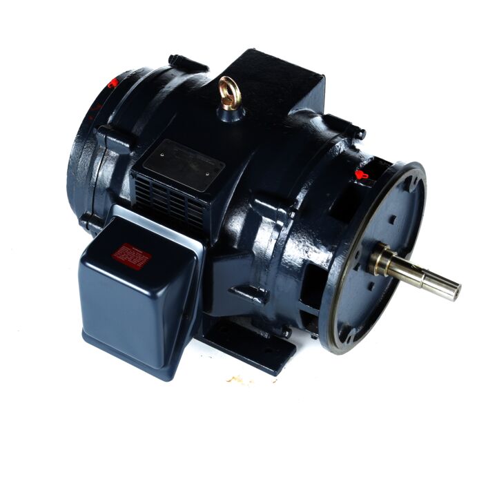 Close-Coupled Pump Motor, 25 HP, 3 Ph, 60 Hz, 575 V, 1800 RPM, 284JM Frame, DP