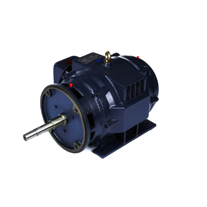 Close-Coupled Pump Motor, 25 & 20 HP, 3 Ph, 60 & 50 Hz, 230/460 & 190/380 V, 1800 & 1500 RPM, 284JP Frame, DP