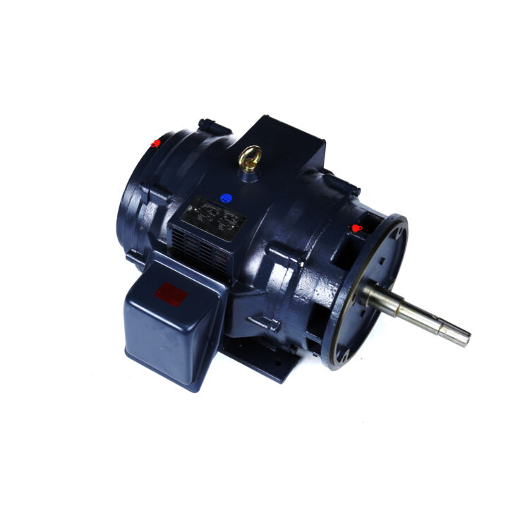 Close-Coupled Pump Motor, 25 & 20 HP, 3 Ph, 60 & 50 Hz, 230/460 & 190/380 V, 1800 & 1500 RPM, 284JP Frame, DP
