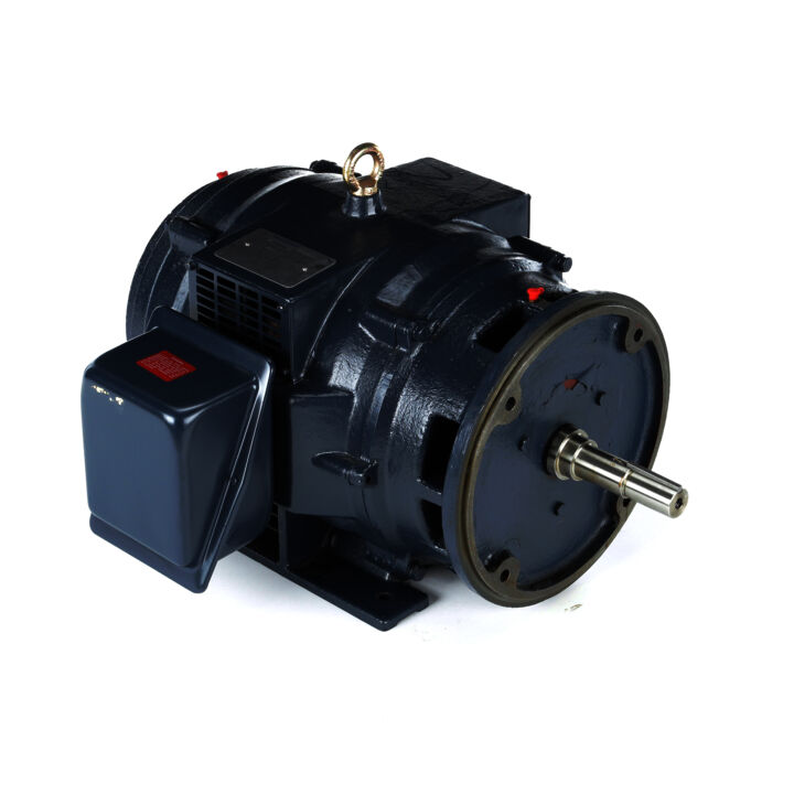 Close-Coupled Pump Motor, 15 HP, 3 Ph, 60 Hz, 575 V, 1200 RPM, 284JMV Frame, DP