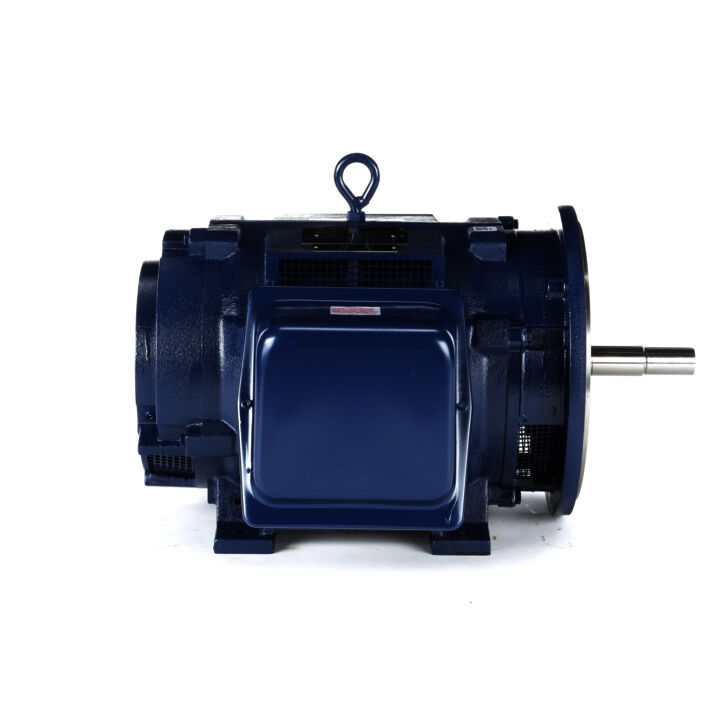Close-Coupled Pump Motor, 25 & 20 HP, 3 Ph, 60 & 50 Hz, 230/460 & 190/380 V, 1800 & 1500 RPM, 284JM Frame, DP