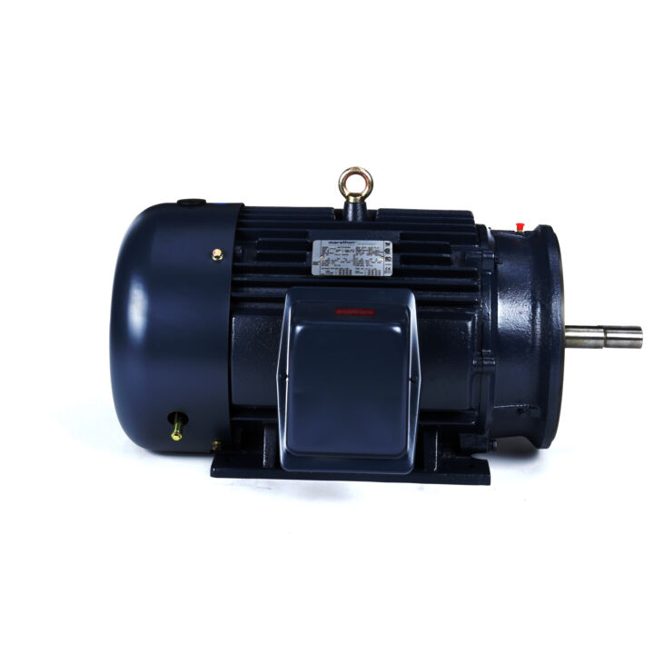 Close-Coupled Pump Motor, 25 & 20 HP, 3 Ph, 60 & 50 Hz, 230/460 & 190/380 V, 3600 & 3000 RPM, 284JM Frame, TEFC