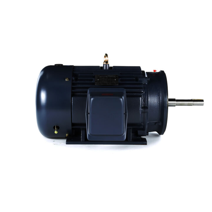 Close-Coupled Pump Motor, 25 & 20 HP, 3 Ph, 60 & 50 Hz, 230/460 & 190/380 V, 3600 & 3000 RPM, 284JP Frame, TEFC
